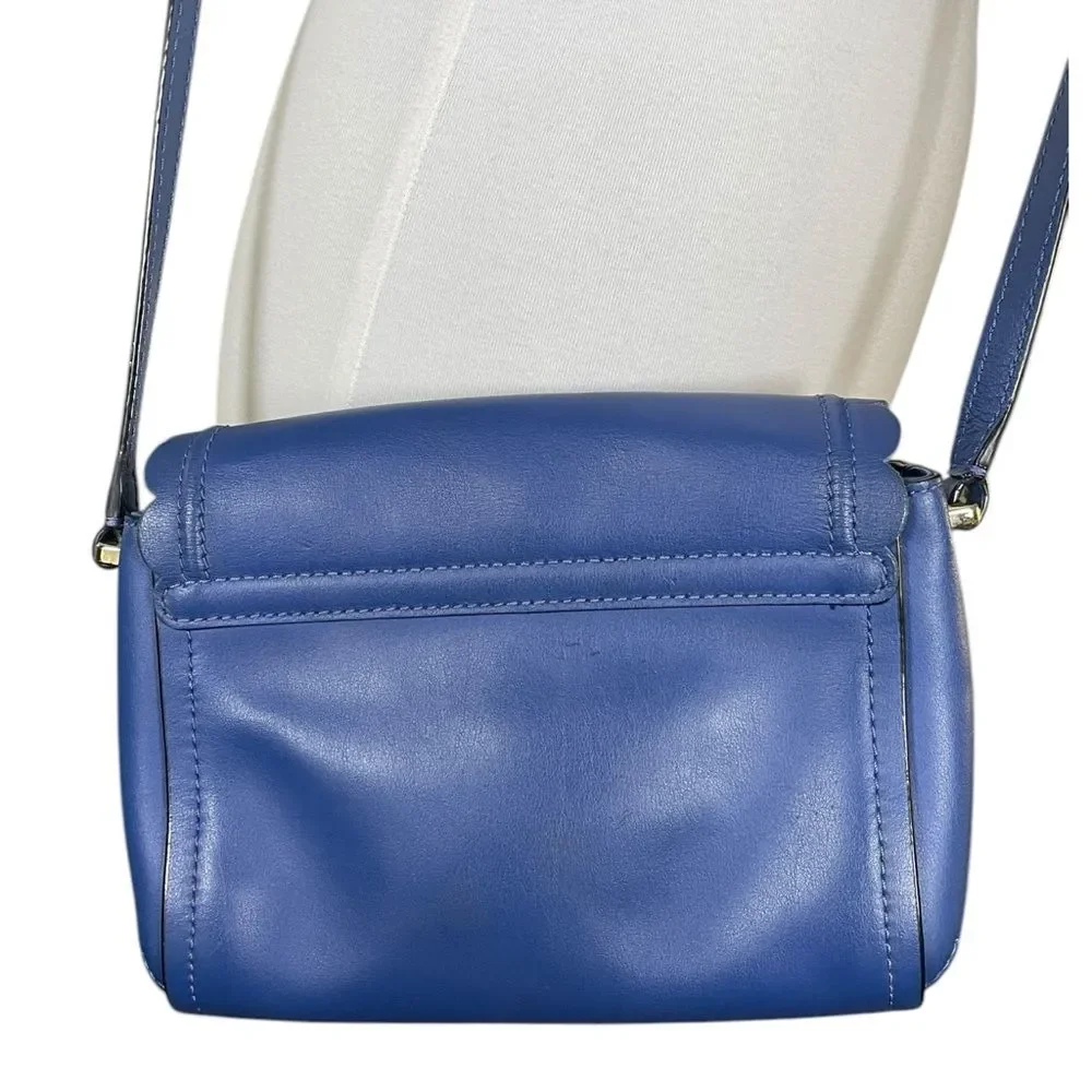 Kate Spade New York Maple Court Zani Crossbody Bag, Hyacinth blue gold tone